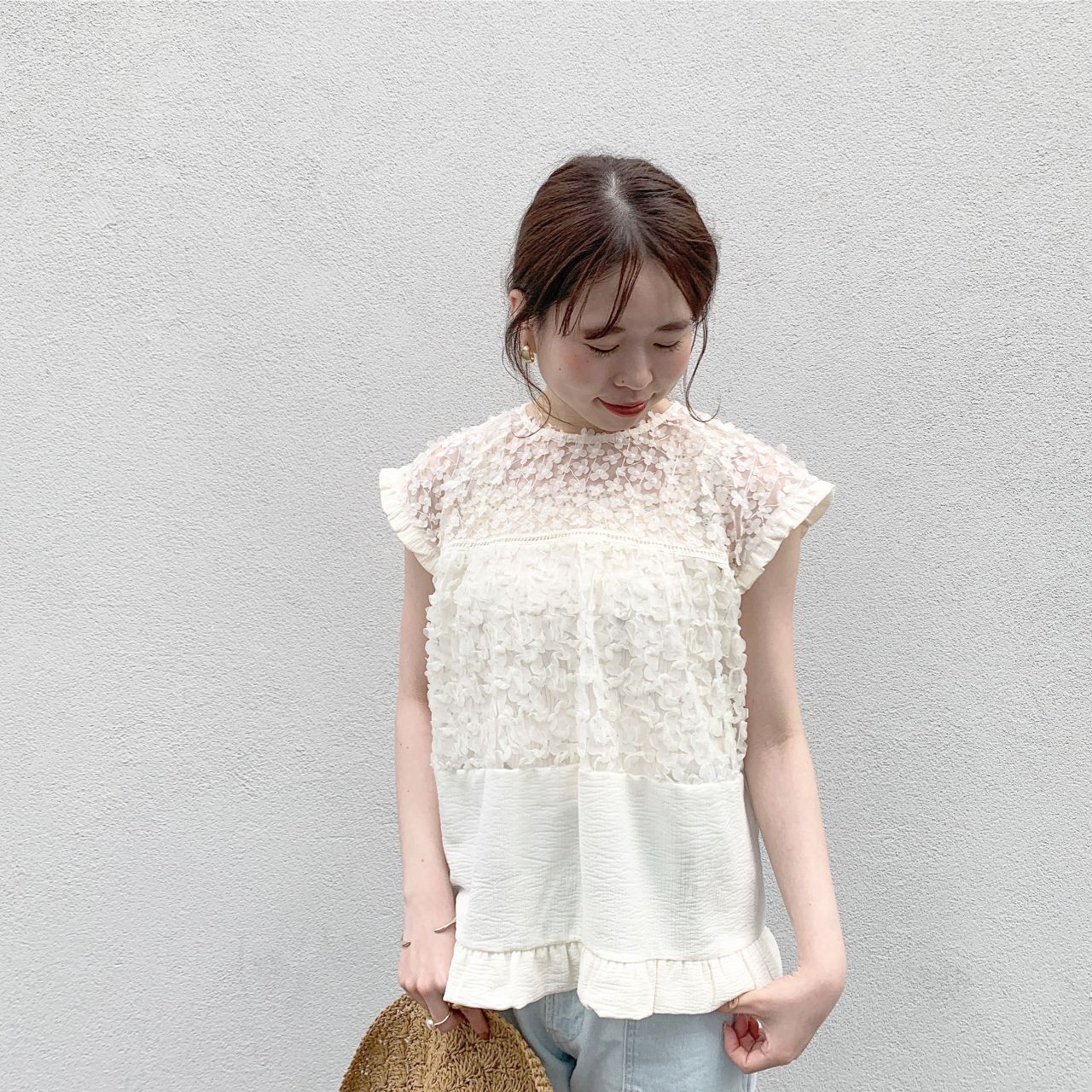お待ちかね♡little petal blouse ◌̥*⃝̣ | レディース