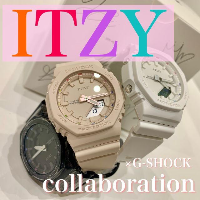 CASIO “G-SHOCK ITZY コラボレーション”<br>GMA-P2100IT-4AJR