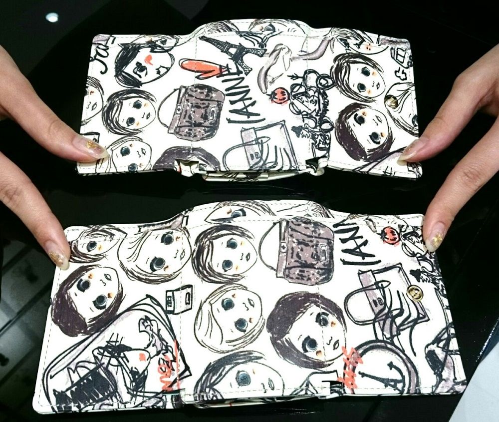 美品★イアンヌ  IANNE  マカロン シトロン IANNE】 1つあると便利☆三つ折りマカロン | IANNE(イアンヌ) | IANNE