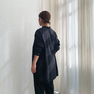 有松絞り》竜巻流水絞りブラウス | pas de calais Online | pas
