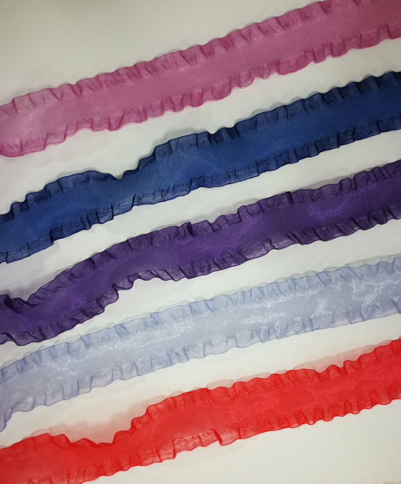 春色 オーガンジーフリル 本店 服飾館4階a Bフロア 服飾雑貨 生地 手芸用品のオカダヤ Okadaya 公式ショップブログ