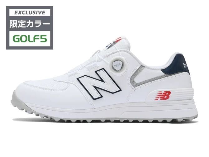 ニューバランス・ゴルフシューズ【574】がv4にアップデート！オシャレ