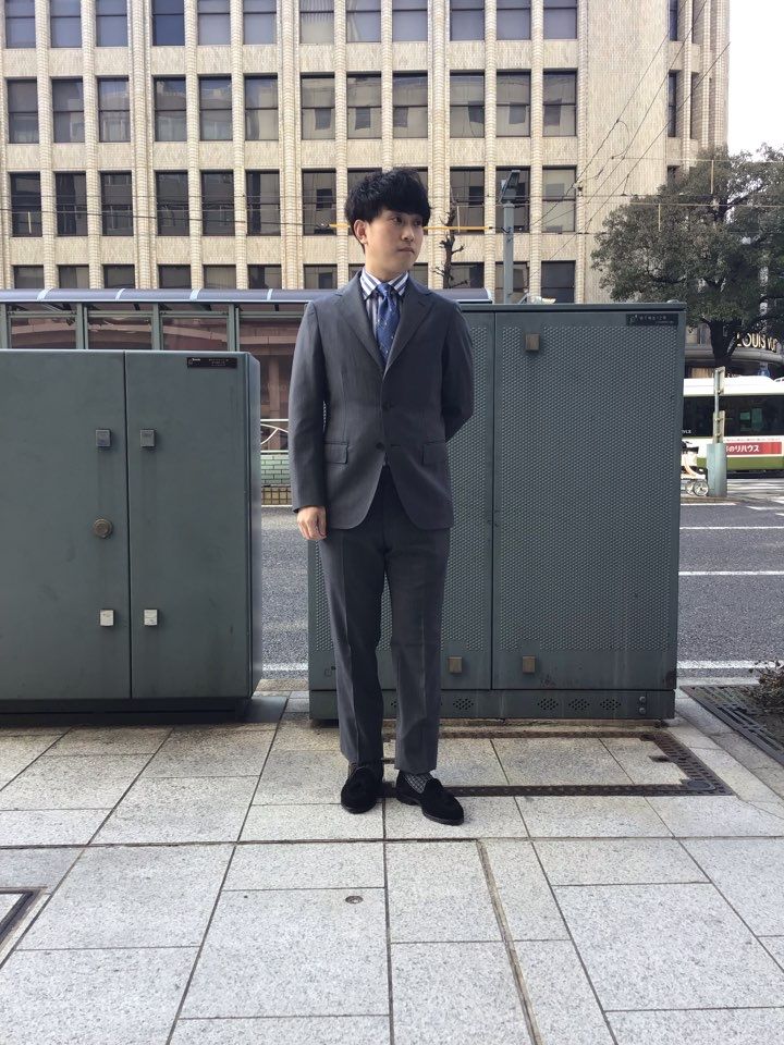 HAND MADE/BASIC/TR15/3つボタンスーツ 無地(HNH712-DA) | THE HAND MADE/BASIC/TR15/3つボタンスーツ 無地(HNH712-DA) | THE