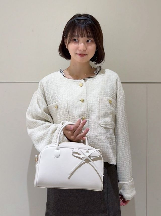 レア♡ビジューツイードジャケット 楽天市場】【SALE】 キラキラビジューツイードジャケット