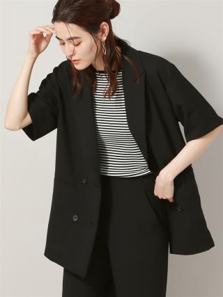 半袖ジャケット】メッシュ素材で涼しげに！！｜WHITE THE SUIT