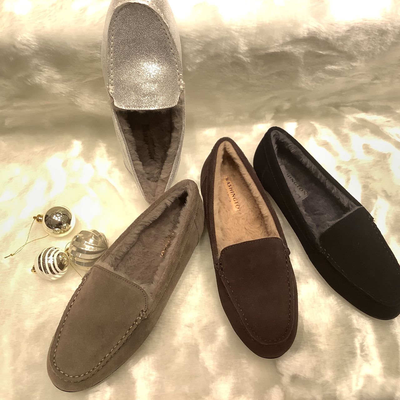 新作ボアモカシン☆ | GINZA WASHINGTON 横浜ポルタ店 | WASHINGTON