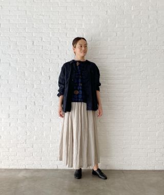 期間限定！10%OFF】ドットプリントワイド プルオーバー | pas de