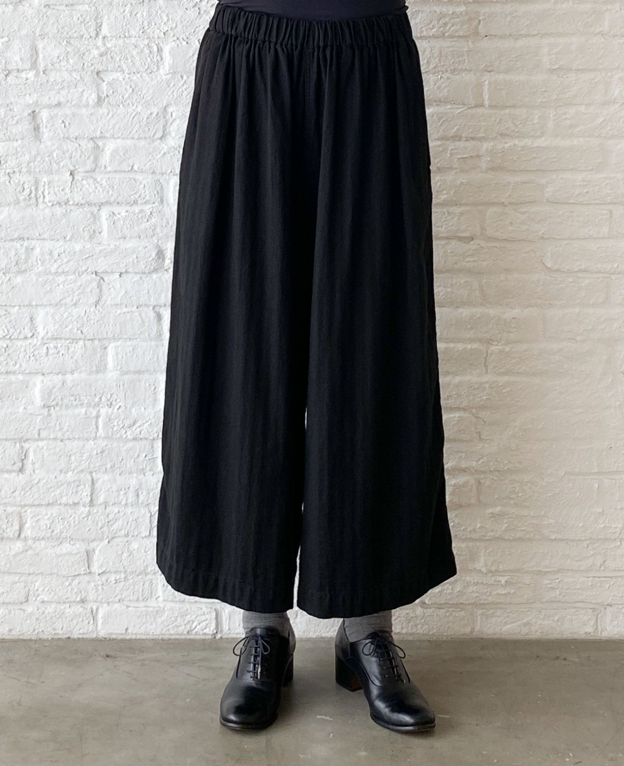 新品☆pas de calais ☆黒 ロングスカート 36 新品☆pas de calais ☆黒 ロングスカート 36