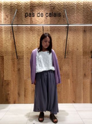 パドカレ　トップス&パンツ blog連動企画》コットンウェザー テーパードパンツ | pas de