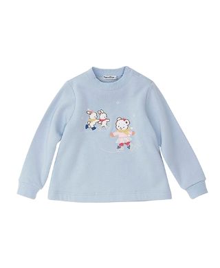 新品 familiar トップス 車 ファミちゃん グレー 80cm ITEM - WEAR > TOPS > T-SHIRT | ファミリア公式サイト