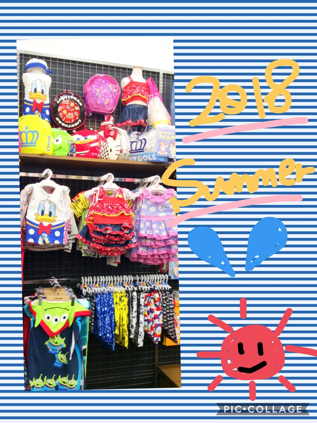 18 今年の水着が入荷しました イオンモール羽生店 Babydoll公式ショップブログ ベビー 子ども服のベビードール