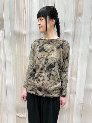 スパダリング柄プリントプルオーバー | 大丸札幌店 | pas de calais