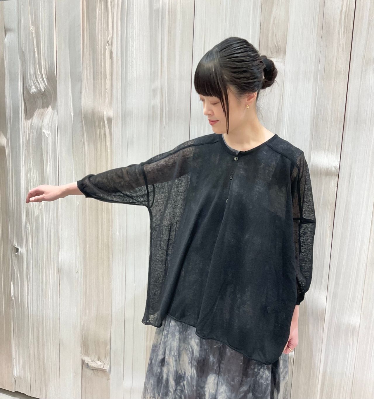 coordinate ヘンプキャンバスムラ段染めワンピース | 大丸札幌店