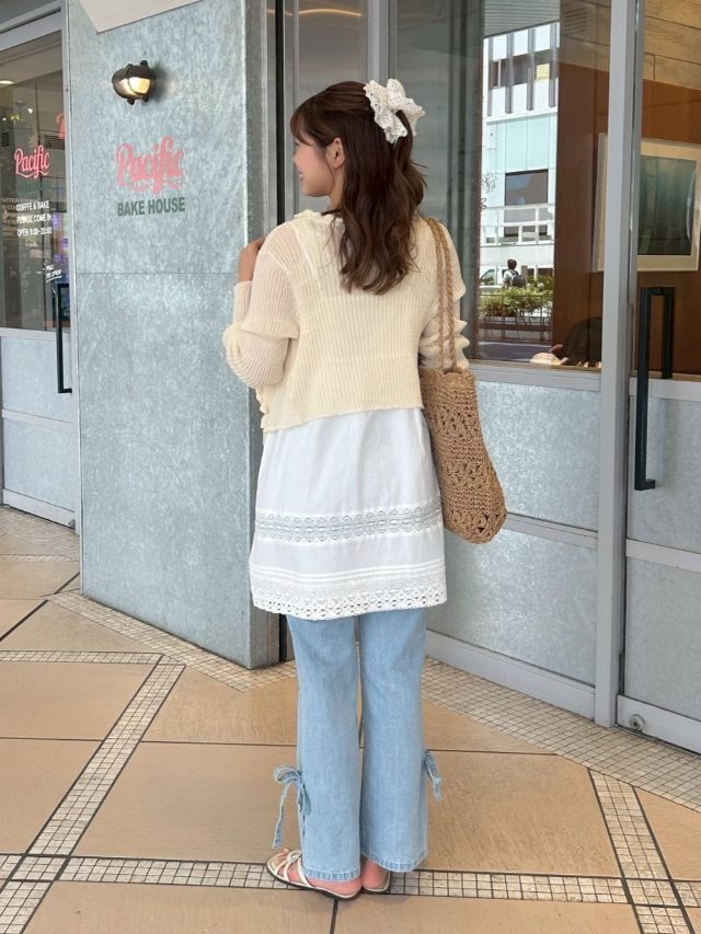 honey sheer cardigan～ﾊﾆｰｼｱｰｶｰﾃﾞｨｶﾞﾝ | flower／フラワー公式通販