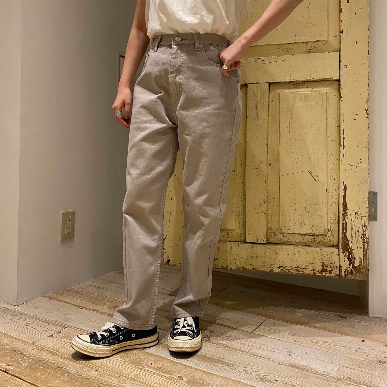 SUNNY SPORTS/サニースポーツ PRINTED BAGGY PANTS プリンテッドバギーパンツ(ユニセックス) flower  sunny buggy pants～サニーバギーパンツ