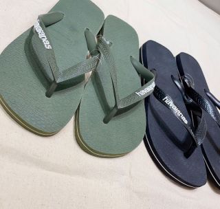 店頭完売☆アバクロMen'sヴィンテージラバービーチサンダル 小さめサイズ☆アバクロGuy'sヴィンテージラバービーチサンダル