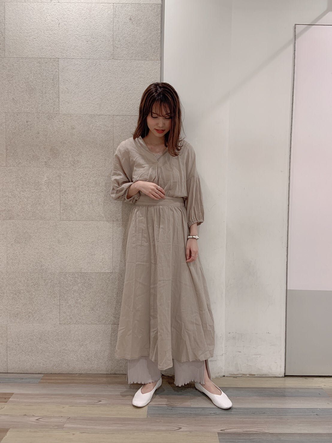 ウエスト結びワンピ 新宿ミロード店 W Closet ダブルクローゼットオフィシャルサイト