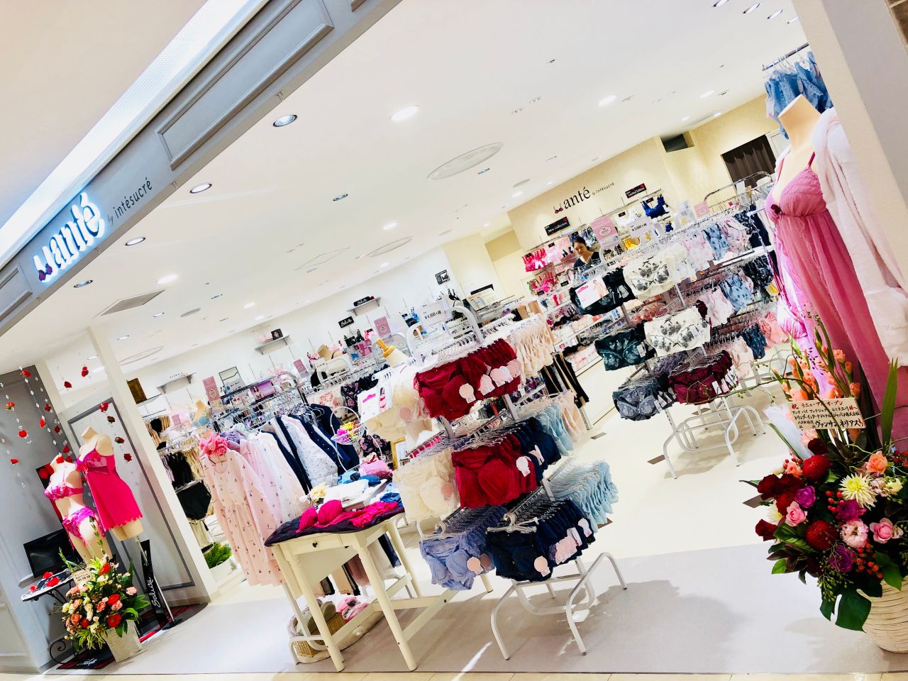 ついに本日ルミネ立川店リニューアルオープン アンテ バイ アンテシュクレ ルミネ立川店 下着の専門店アンテシュクレ Intesucre 公式ショップブログ
