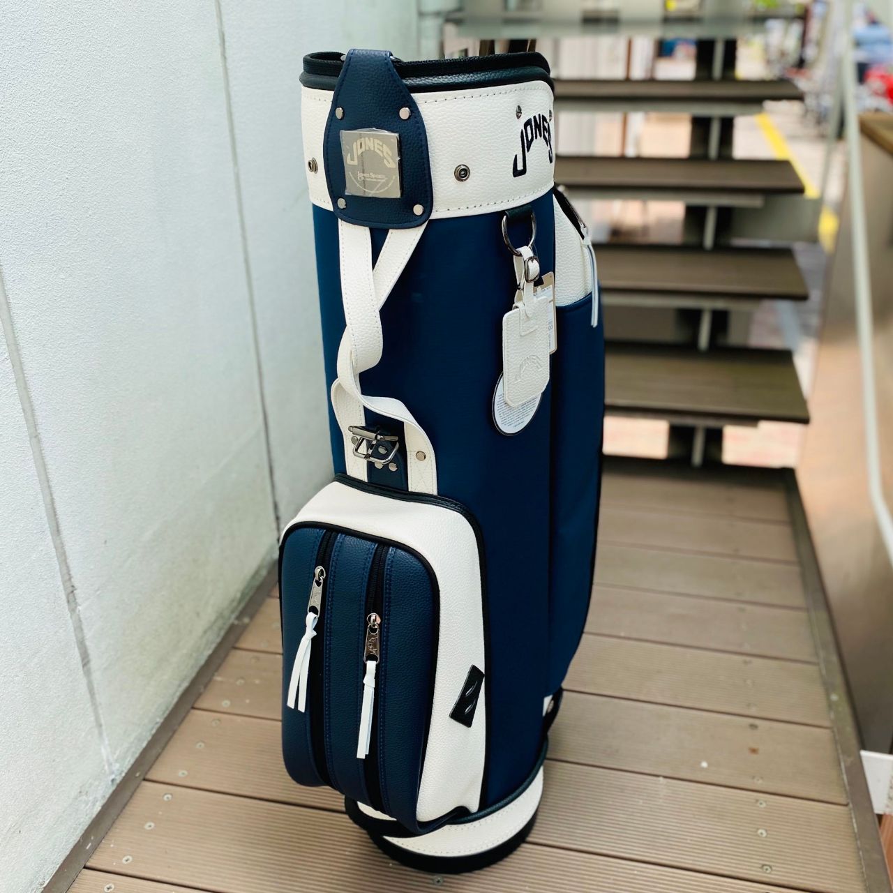 【専用】ジョーンズ　キャディバッグ ジョーンズ ゴルフ キャディバッグ スタンド型 5分割 9型 46