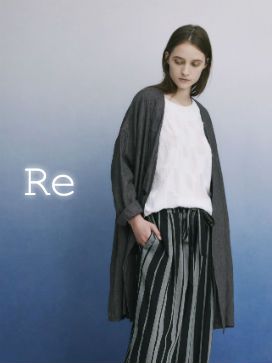 炭染め》60/1リネンコート | pas de calais Online | pas de