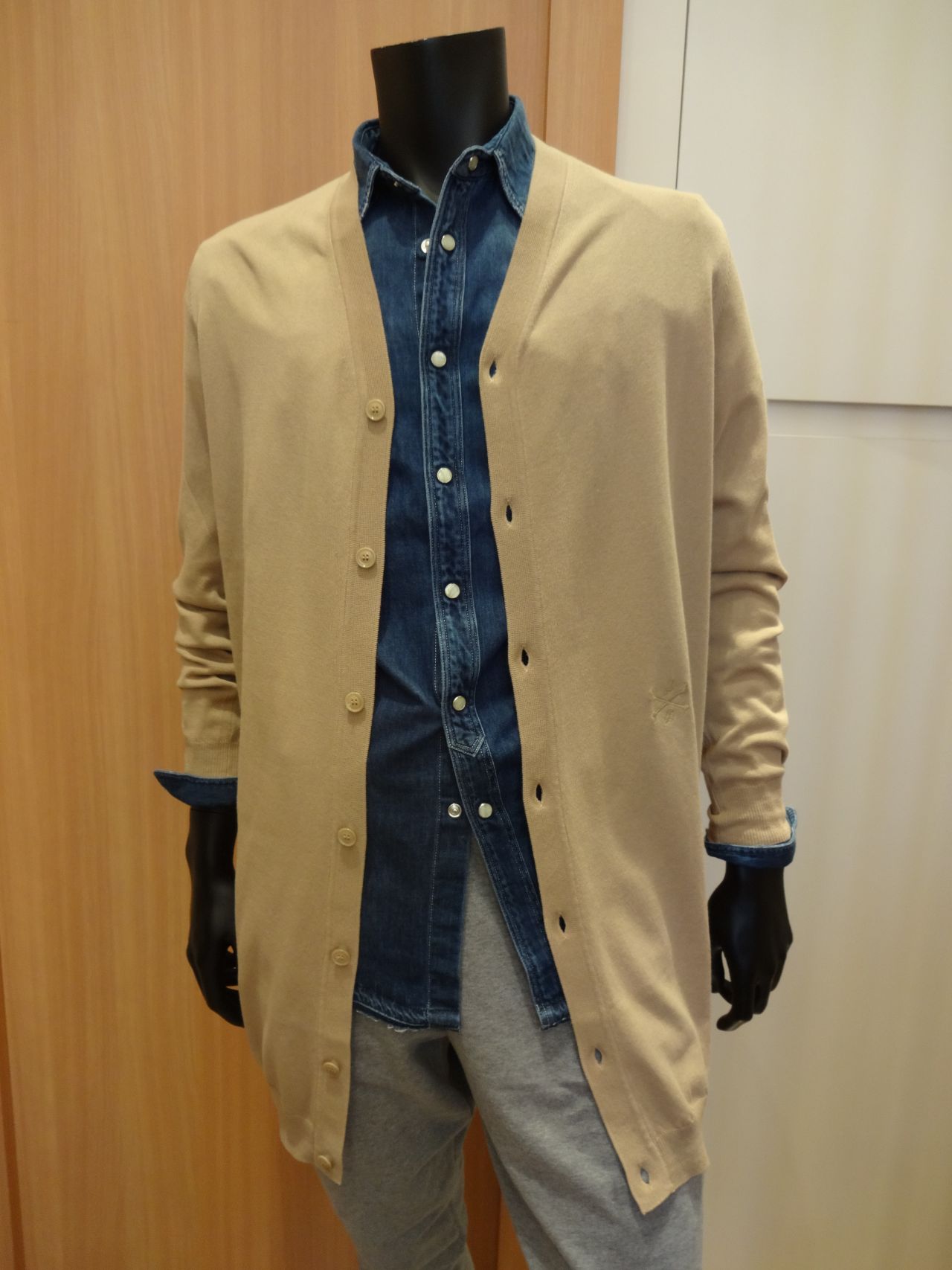 ａｂライン ロング カーディガン デニムシャツ ゼフィーロ札幌店 Hydrogen ハイドロゲン 公式ショップブログ