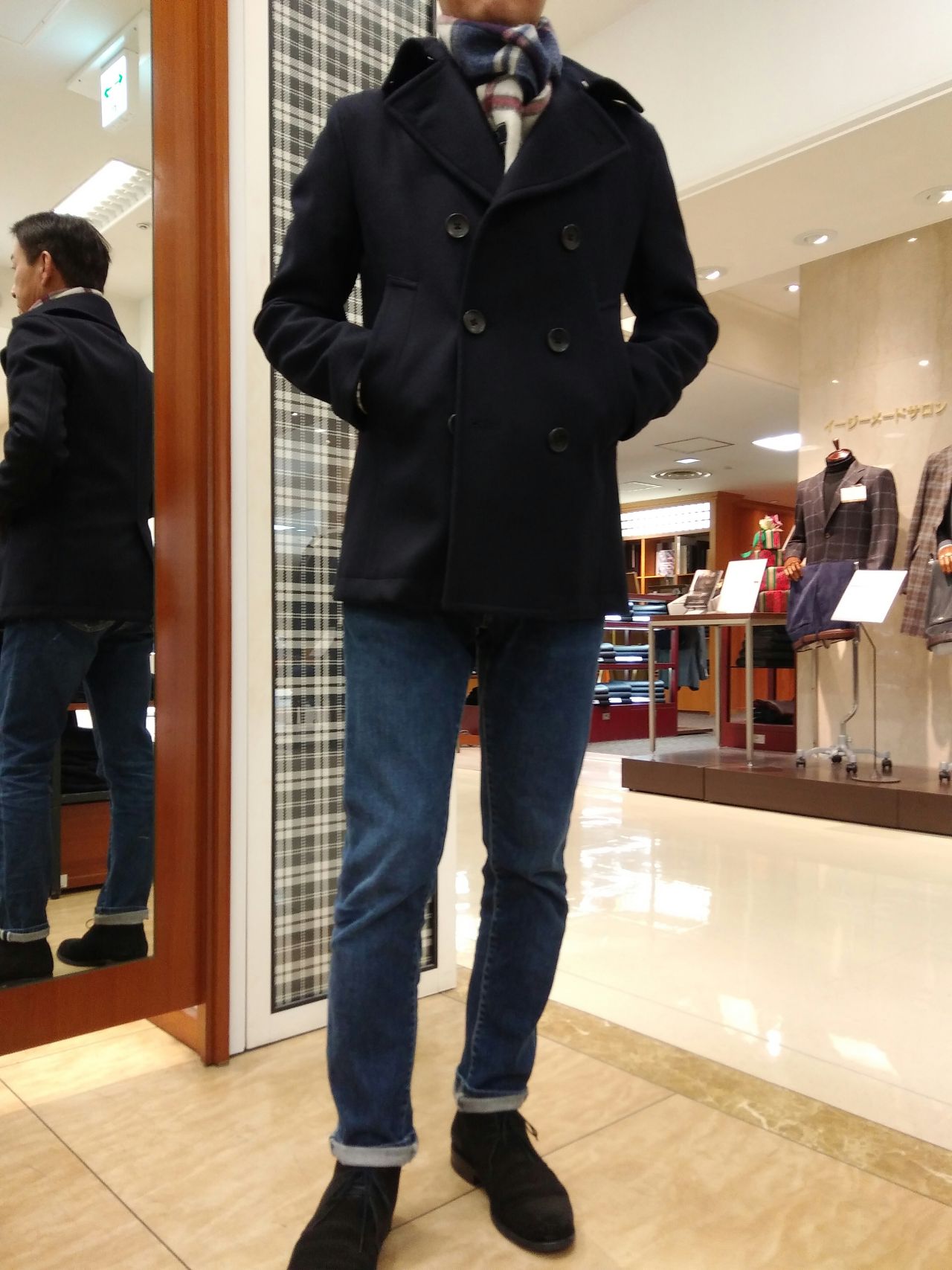 Made In Japan 拘りのpコート 京都高島屋店 Men ニューヨーカー公式ショップブログ