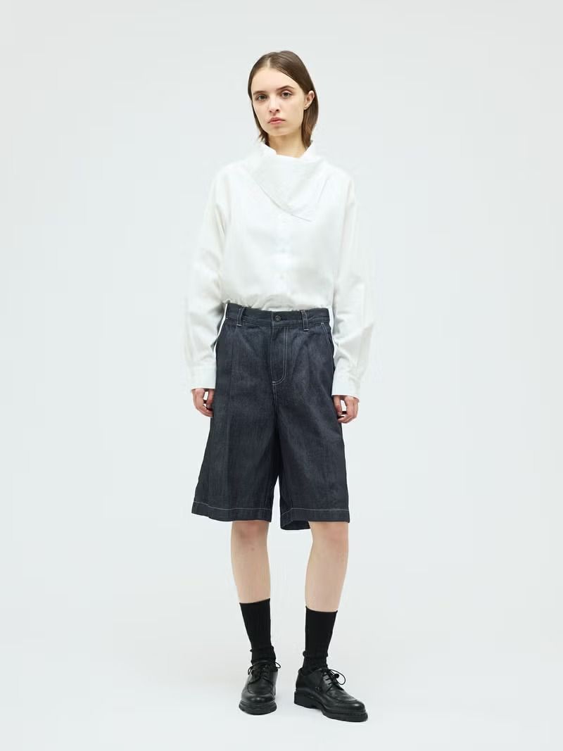 Tomoワンウォッシュ0 mizuiro ind デニムハーフパンツ(ONEWASH)｜ MARcourt ONLINE STORE