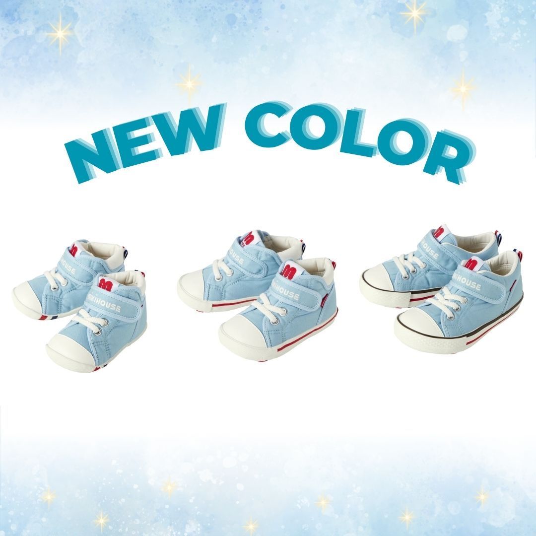 ✨シューズ新色登場✨｜ミキハウスミキハウス 長崎浜屋店公式ブログ
