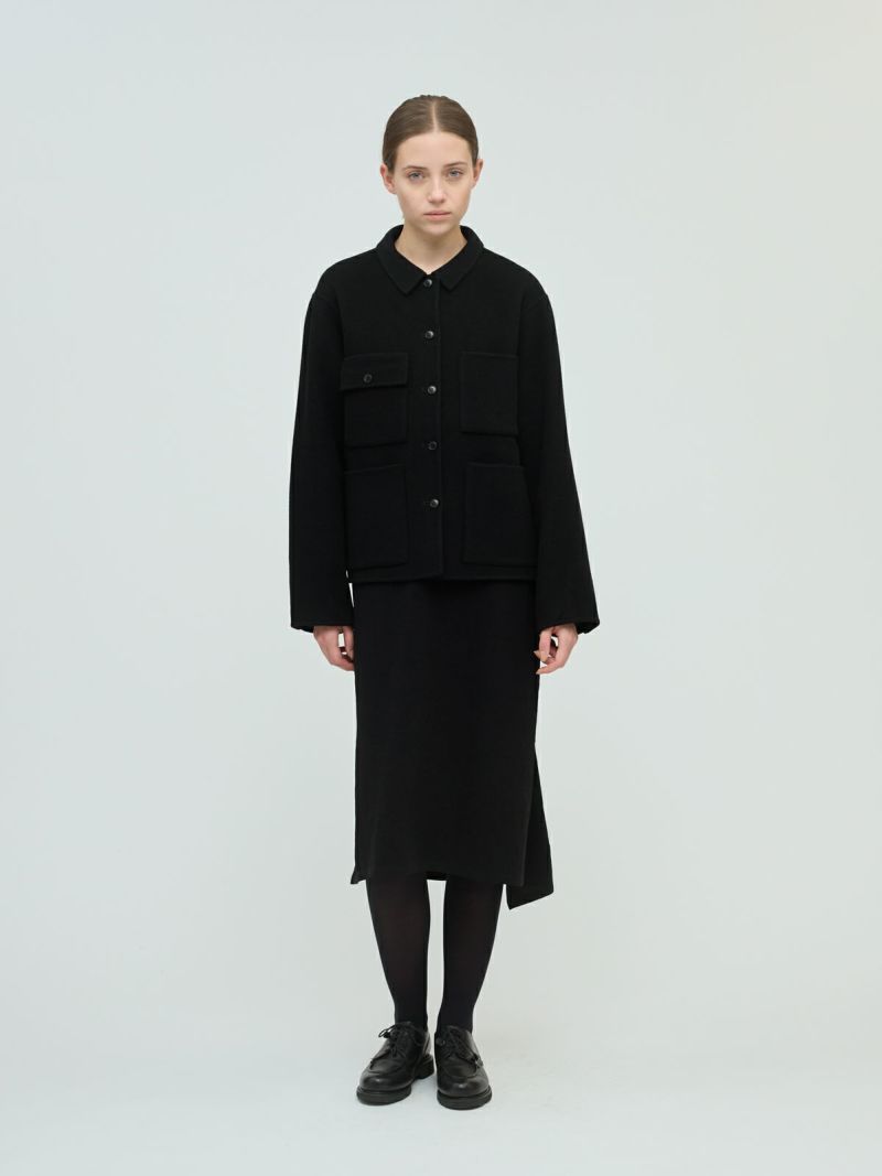 専用品です　ミズイロインド mizuiro ind プリーツカラーワンピース ミズイロインド mizuiro ind mizuiro ind プリーツカラーワンピース