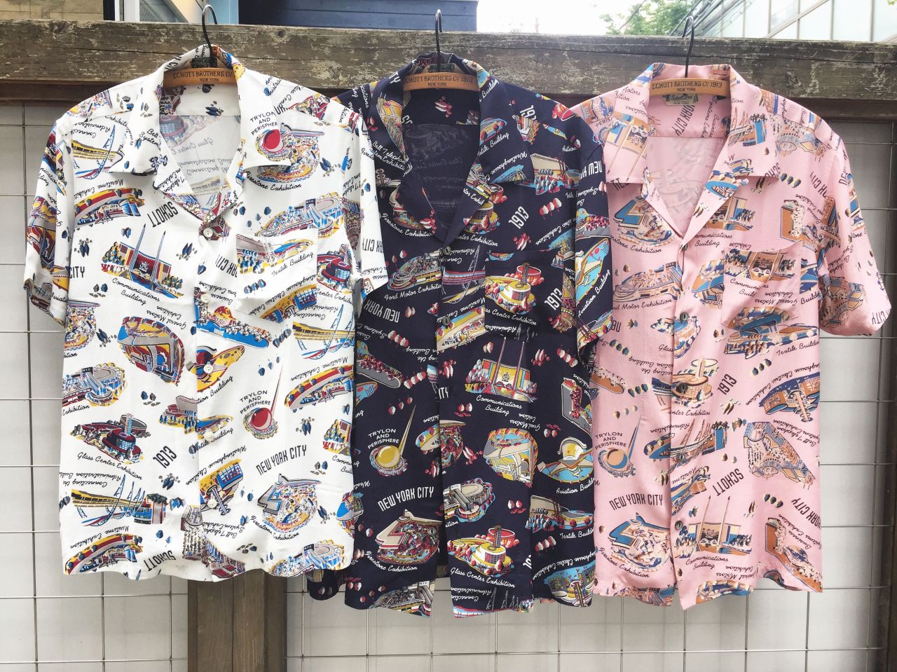 Schott/ショット】HAWAIIAN SHIRT NY EXPO 