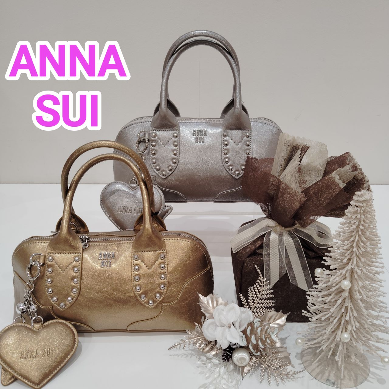 ナルシス　ANNA.F スタッズバッグ アナスイ 新作 ♡スタッズバッグ♡ | 豊川店 | フィットハウス公式