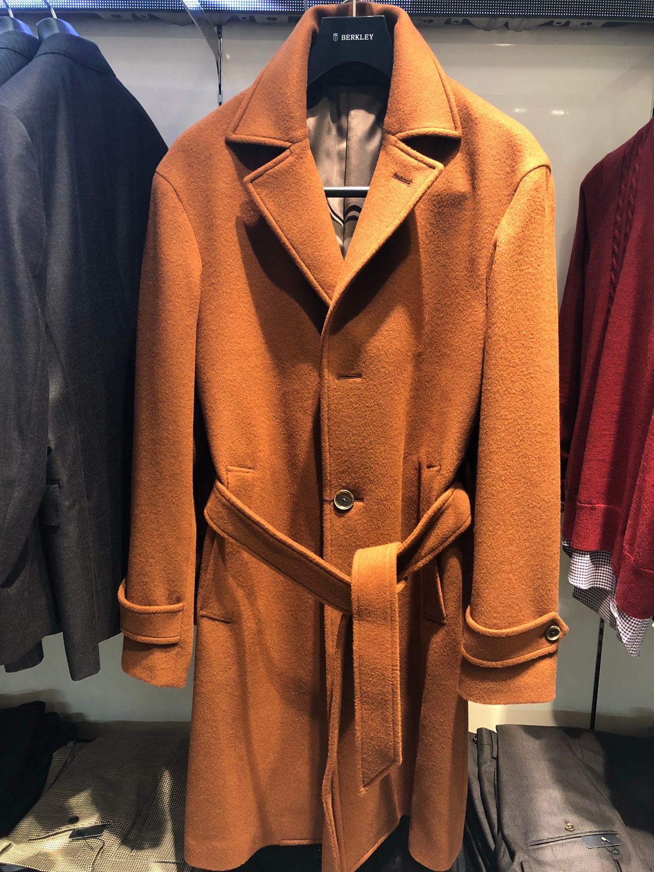 新モデル ベルテッドコート Berkley 阪急メンズ東京店 Men ニューヨーカー公式ショップブログ