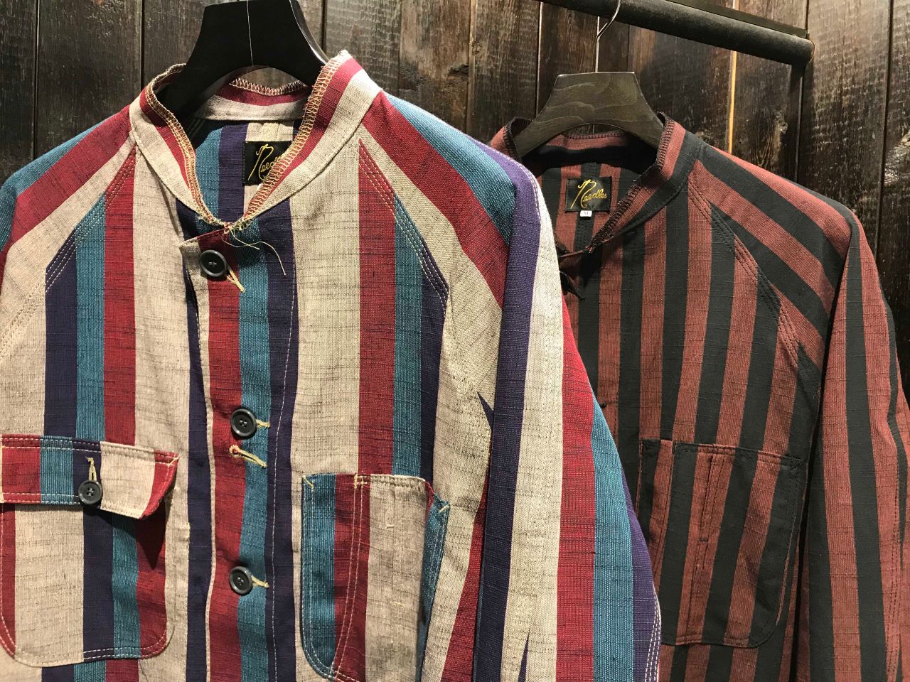 needles chore coat aizu tsumugi ニードルス