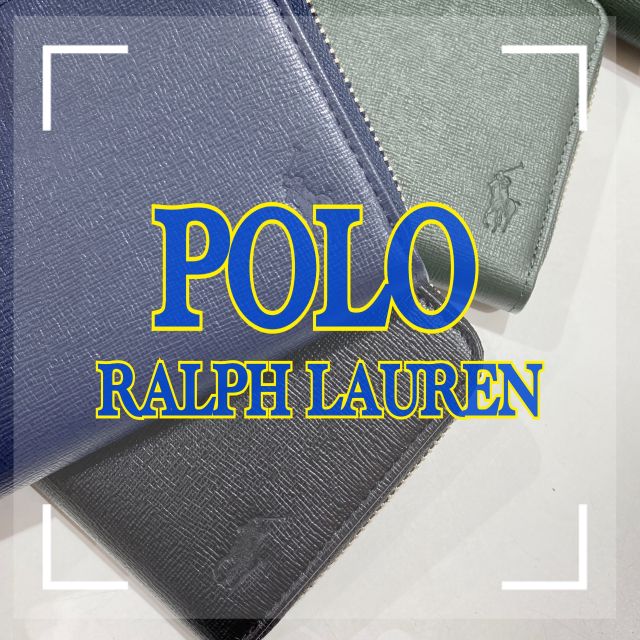 ポロラルフローレン POLO RALPH LAUREN 折財布 エンボス P-1041 ORIN