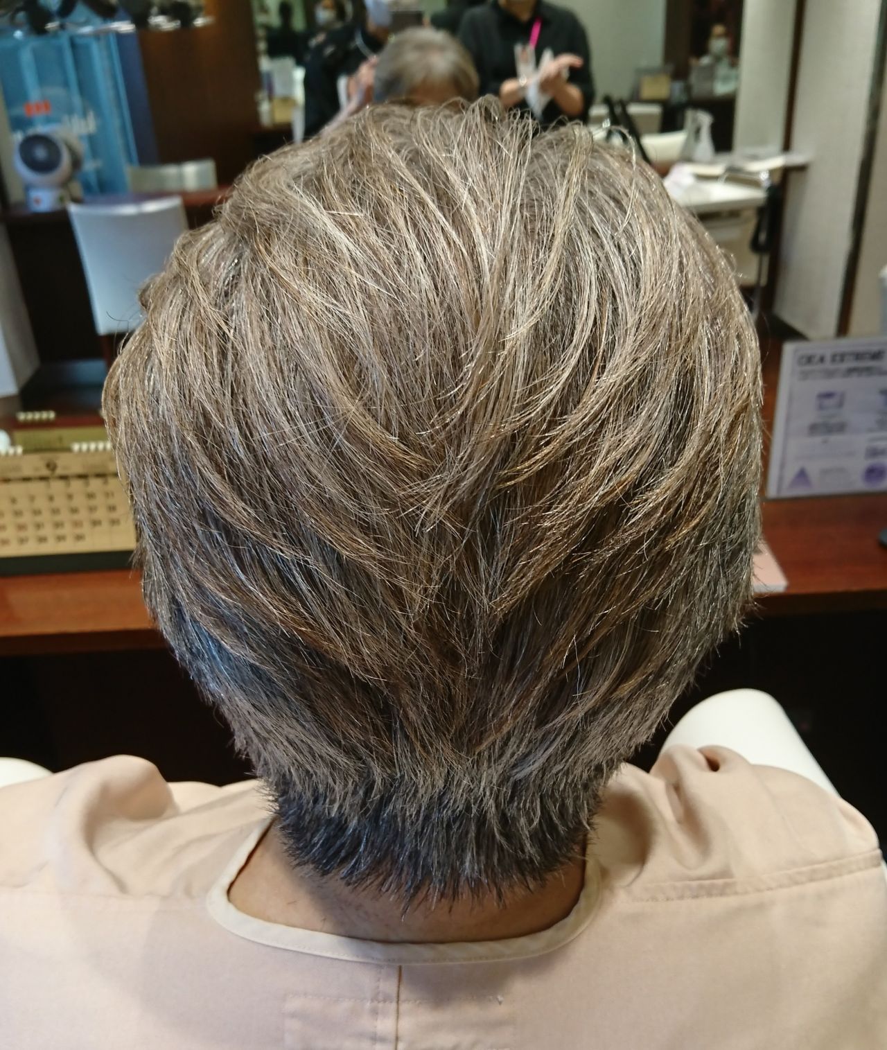 ブリーチ無し グレイヘア 美容室カキモトアームズのオフィシャルサイト