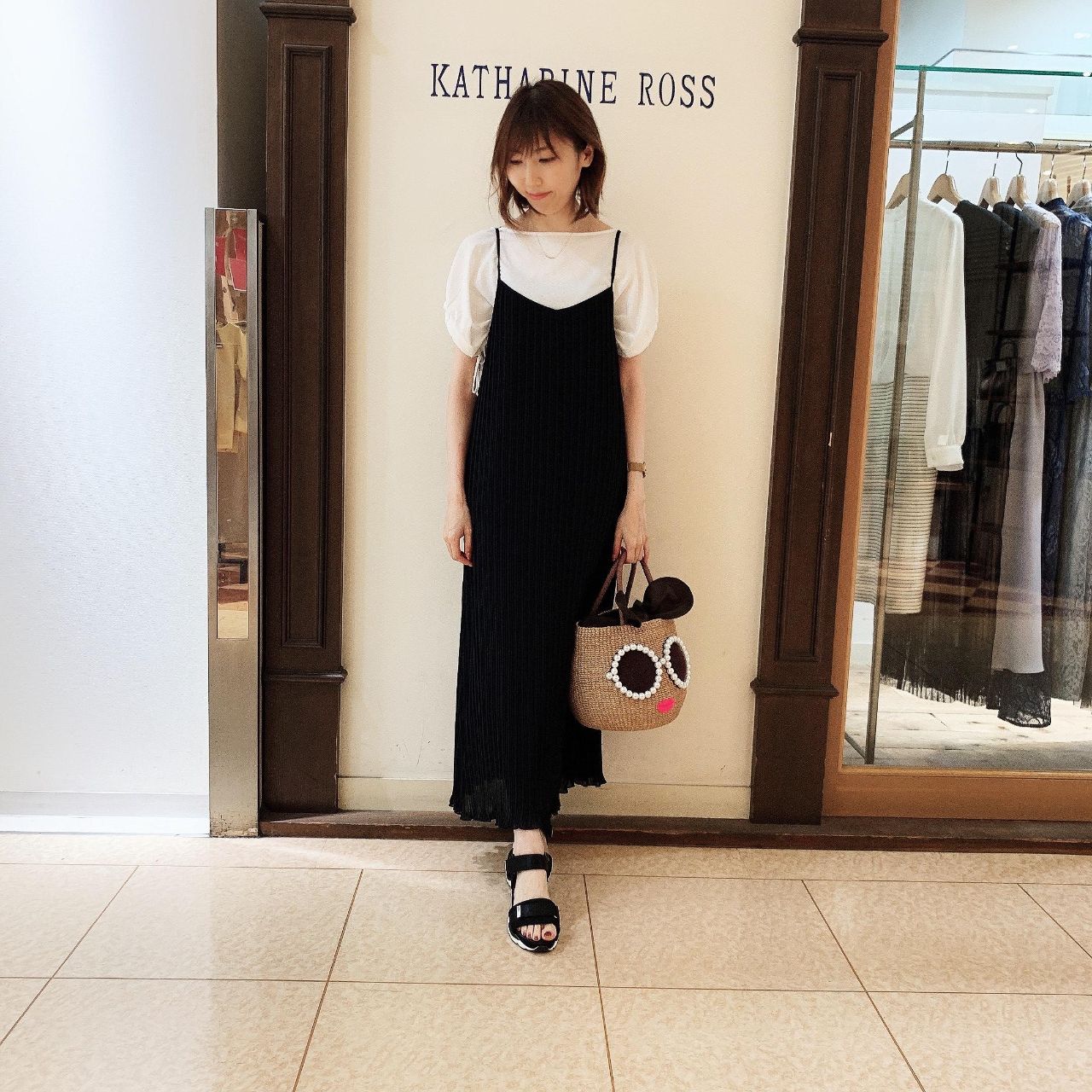 プリーツキャミワンピ Katharine Ross 守口店公式ブログ