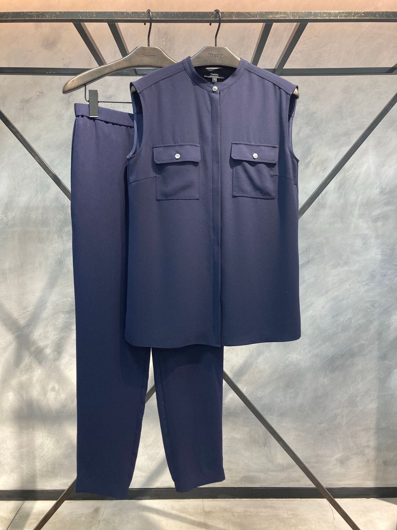 Theory Powder Crepeセットアップ - テーラードジャケット