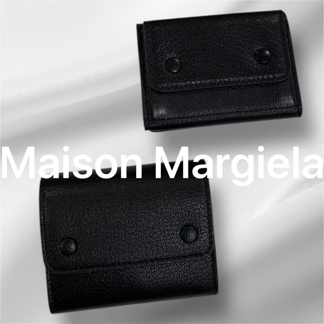 メゾンマルジェラ 小銭入れ メゾンマルジェラ Maison Margiela 4ステッチ ダブルスナップ 小銭入れ