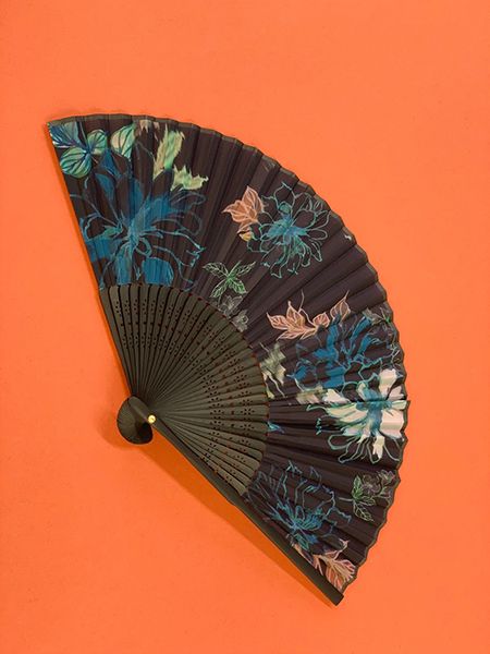 作家物　古染付写半開扇向付 明 古染付山水文半扇形向付 十客揃 | LYAN ARTS' Collection onli