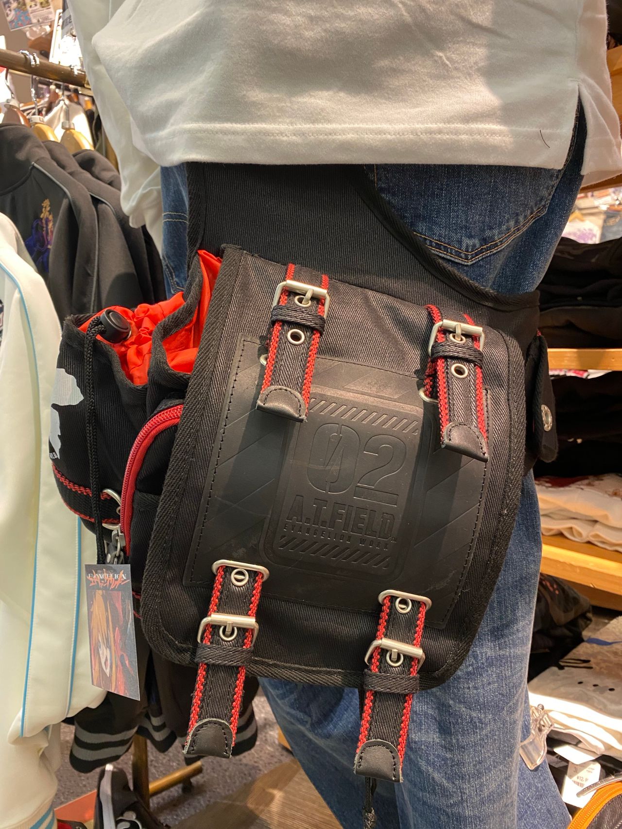 DEVICE×A.T.FIELD】エヴァ 4形態ヒップバッグ