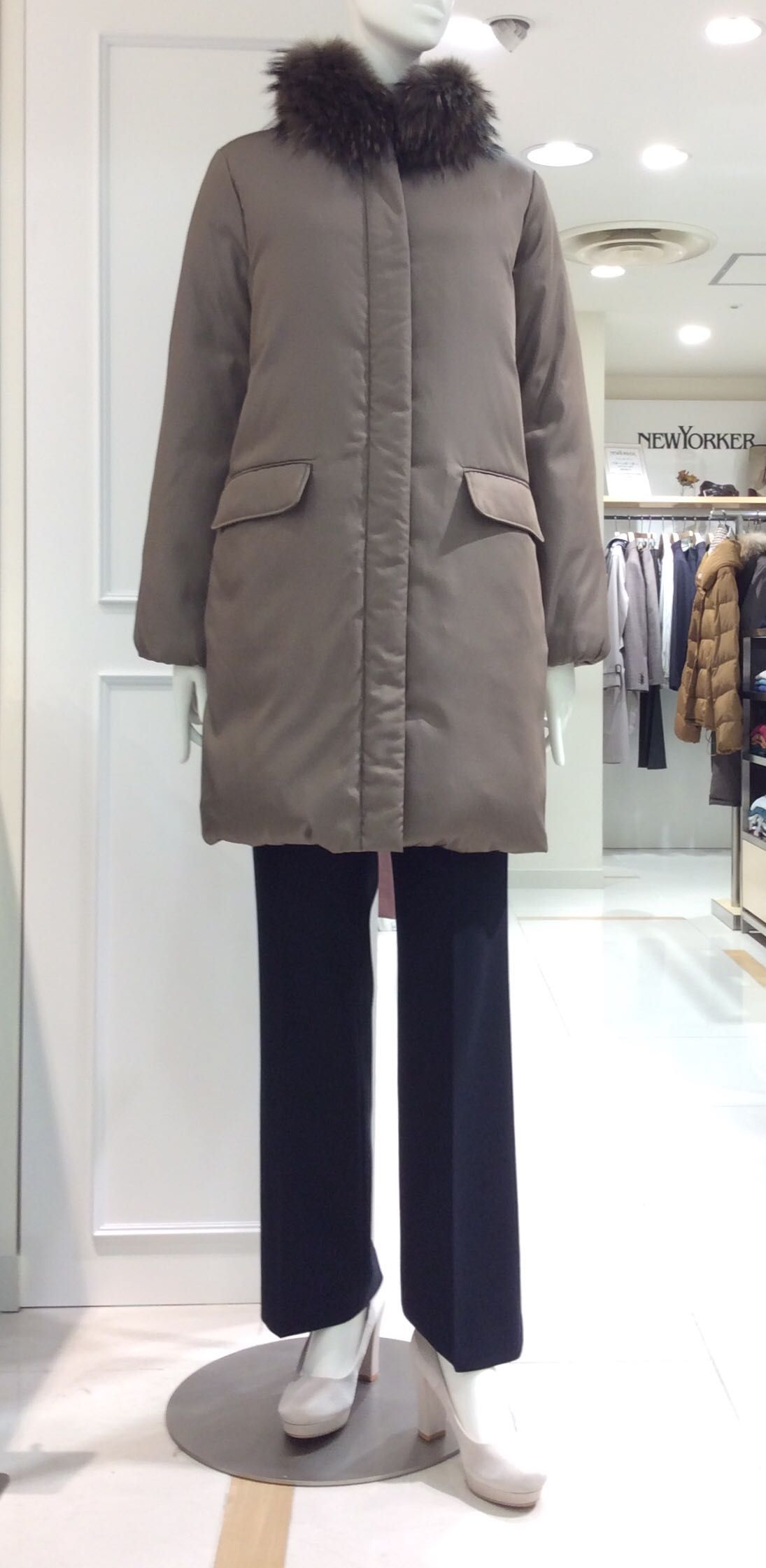 アレンジ色々 2wayドレスダウン 横浜高島屋エルサイズ店 Women ニューヨーカー公式ショップブログ