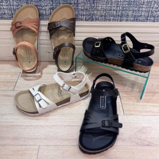 【NEW】WASH×TIAD. / アンクルストラップサンダル