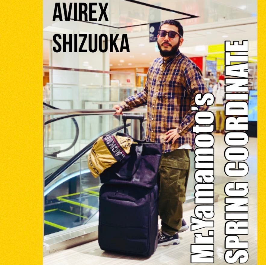 Avirex静岡店 山本店長 Presents Avirex Avirex 静岡 上野商会公式ブログポータルサイト