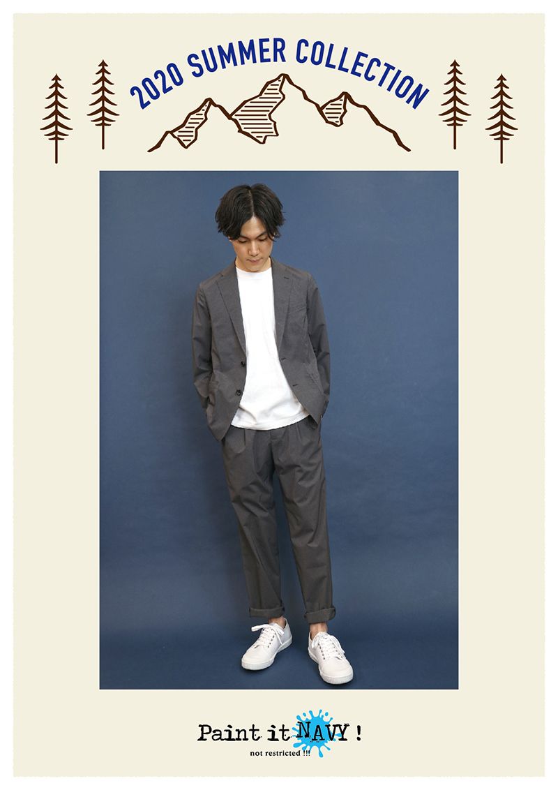 Paint it NAVY! 2020 SUMMER COLLECTION｜Mitsumine (三峰) オフィシャルサイト