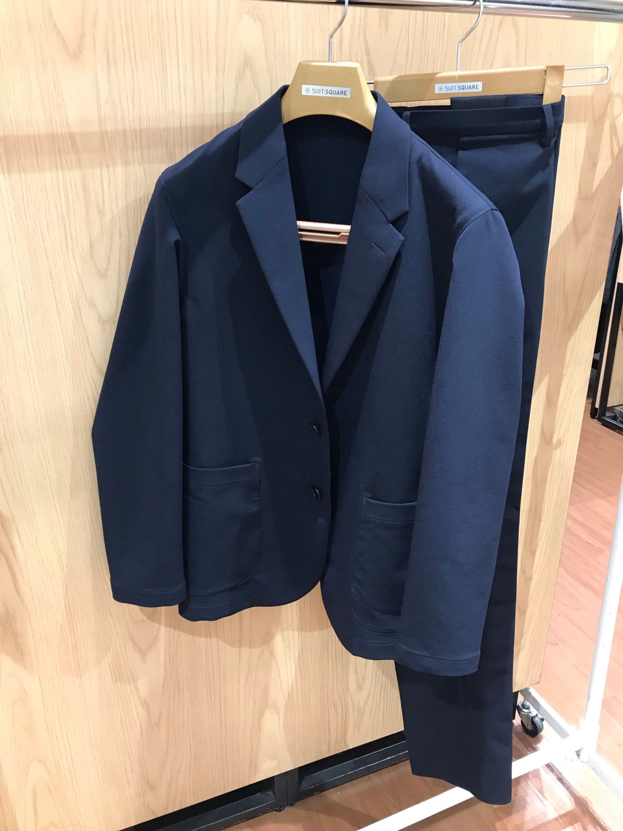 outlet 上野]軽量＆ストレッチ性セットアップ｜SUIT SQUARE SUIT