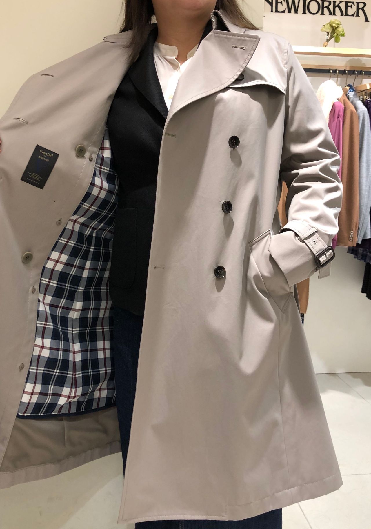 スプリングコートあれこれ 横浜高島屋エルサイズ店 Women ニューヨーカー公式ショップブログ