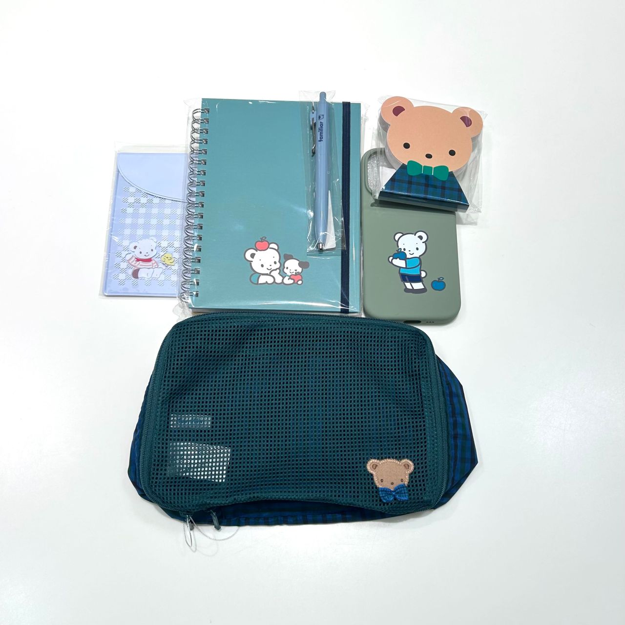 ファミリア ライブラリー レッスンバッグ メッシュポーチ ファミリア ライブラリー レッスンバッグ メッシュポーチ ファミリア