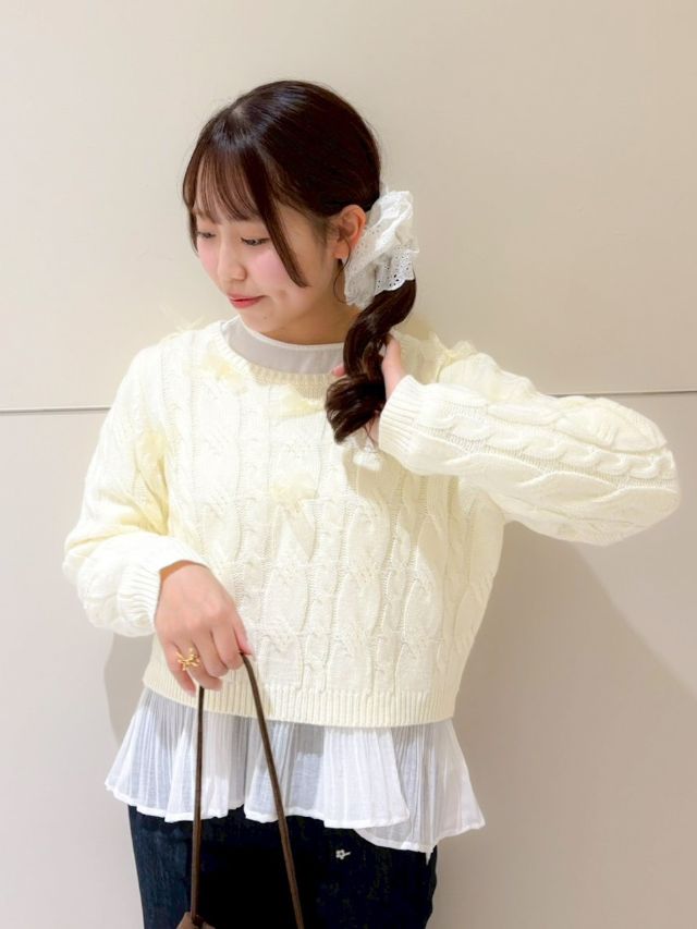 large scallop chouchou～ﾗｰｼﾞｽｶﾗｯﾌﾟｼｭｼｭ | flower／フラワー公式通販